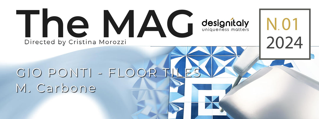 EDITORIAL: Gio Ponti <br>The Magic of Tiles in Private Homes <br> Iconic Case Studies<br><br> The MAG - 01.24