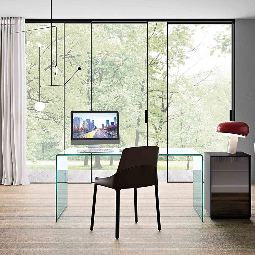 Glass Writing Desk RIALTO by FIAM 0149