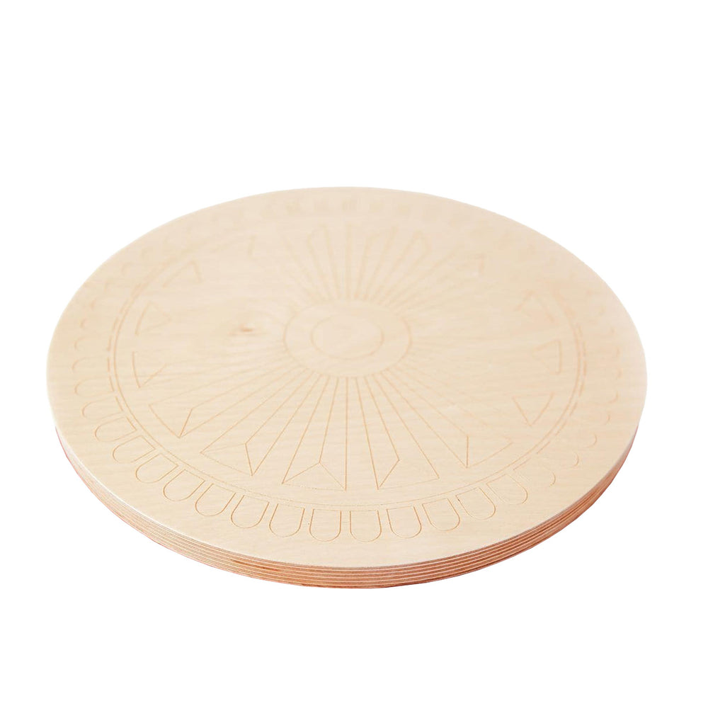 Lazy Susan and Centrepiece FORTUNATO Wood 02