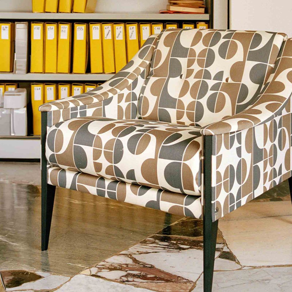 Fabric Armchair DEZZA 24 by Gio Ponti for Poltrona Frau 02