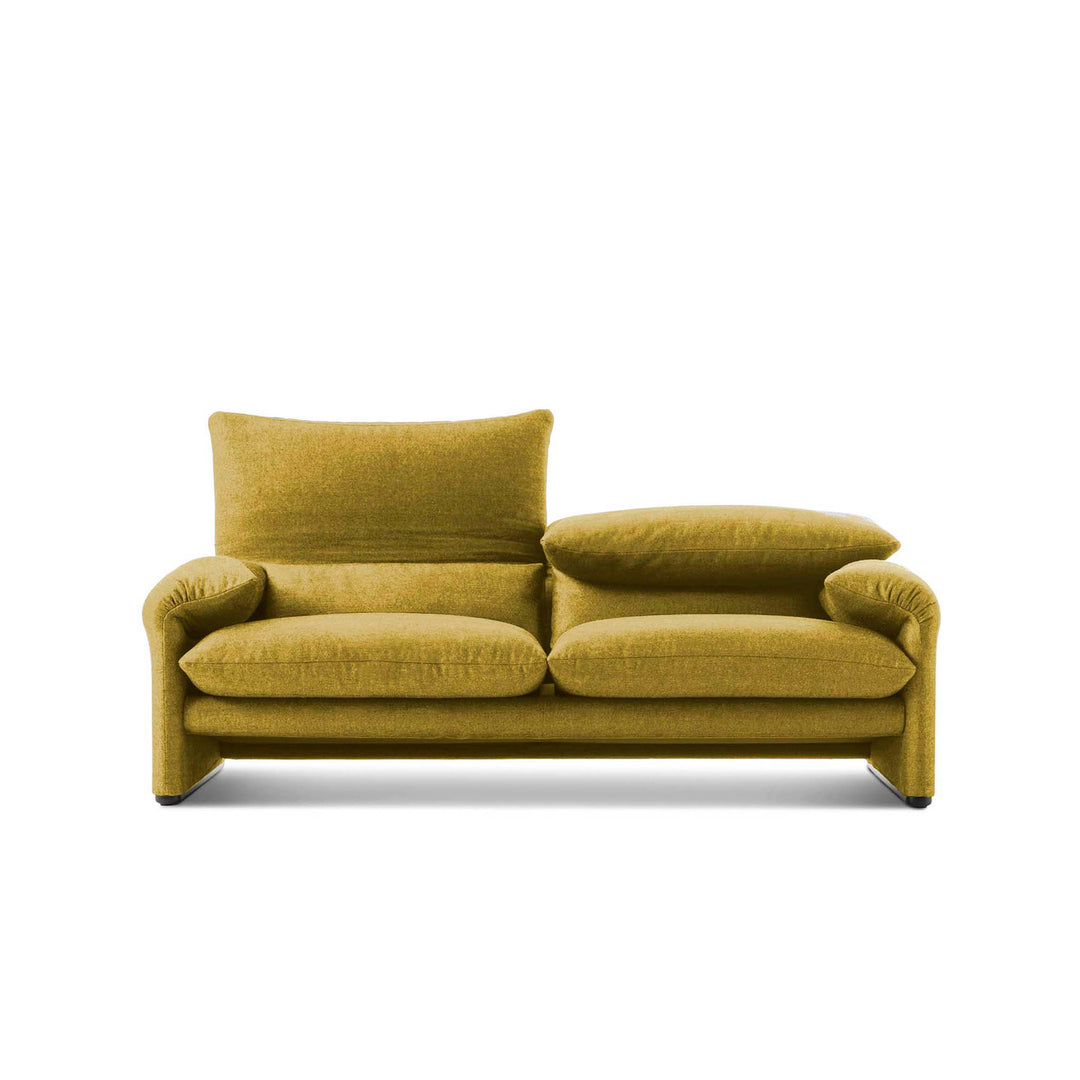 Fabric Two-Seater Sofa MARALUNGA MAXI, designed by Vico Magistretti for Cassina 01