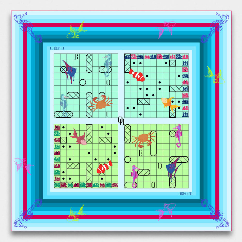 Silk Twill Foulard IL MERCANTE by Orequo 02