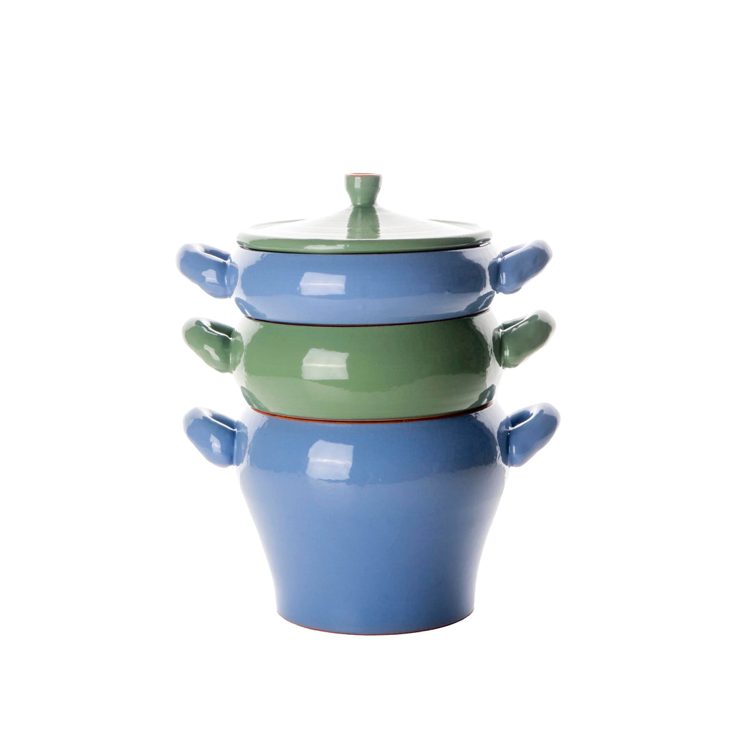 Ceramic Pots OLLA VERITAS Set of Three by MikroDesign 01