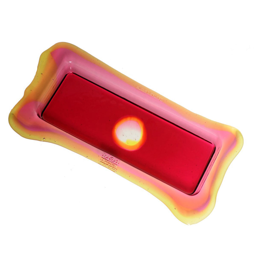 Resin Rectangular Tray TRY-TRAY Red by Gaetano Pesce for Fish Design 02