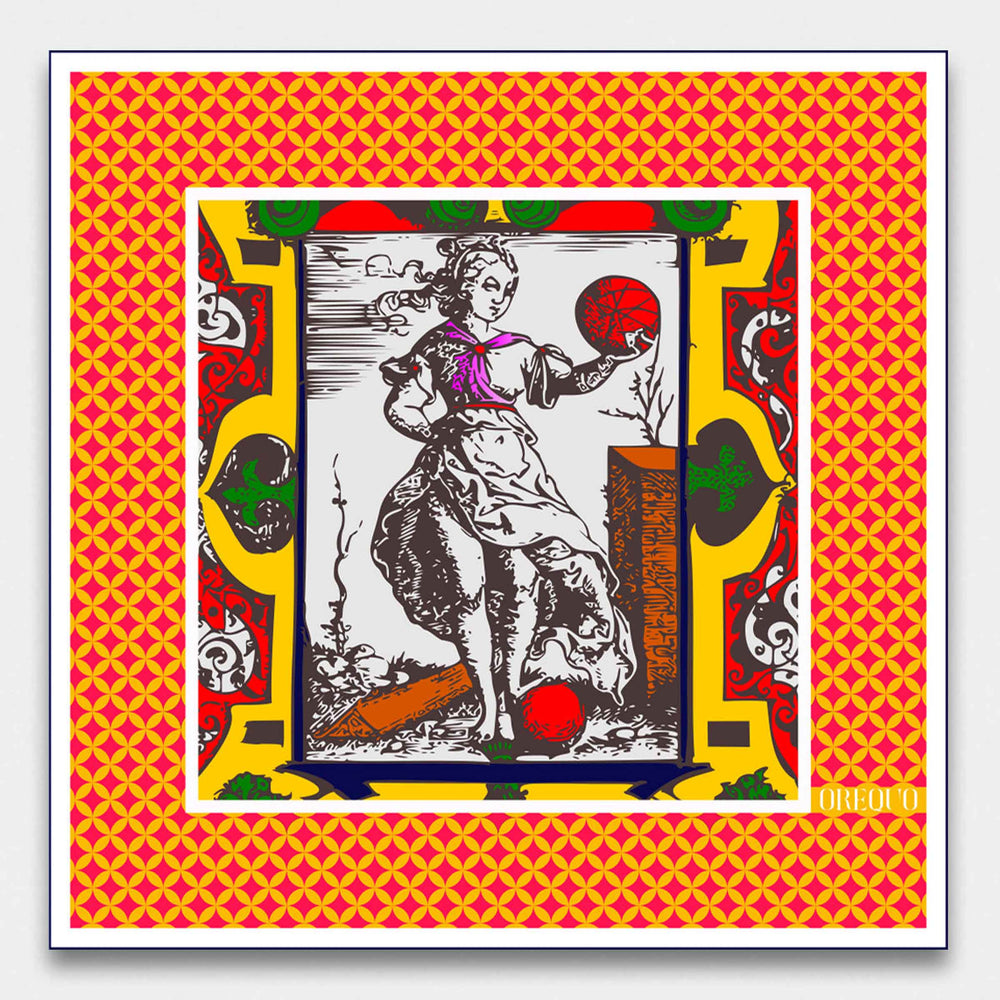 Silk Foulard ERATO by Orequo 02