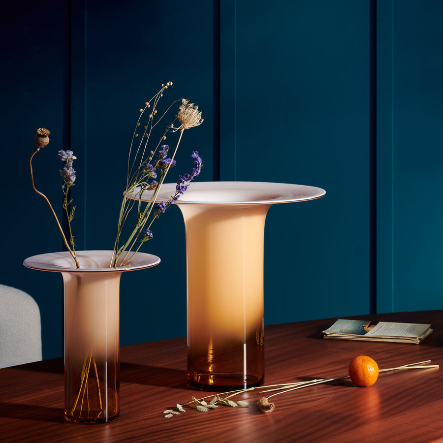 Blown Venetian Glass Vase SILVAN, designed by Cassina 02