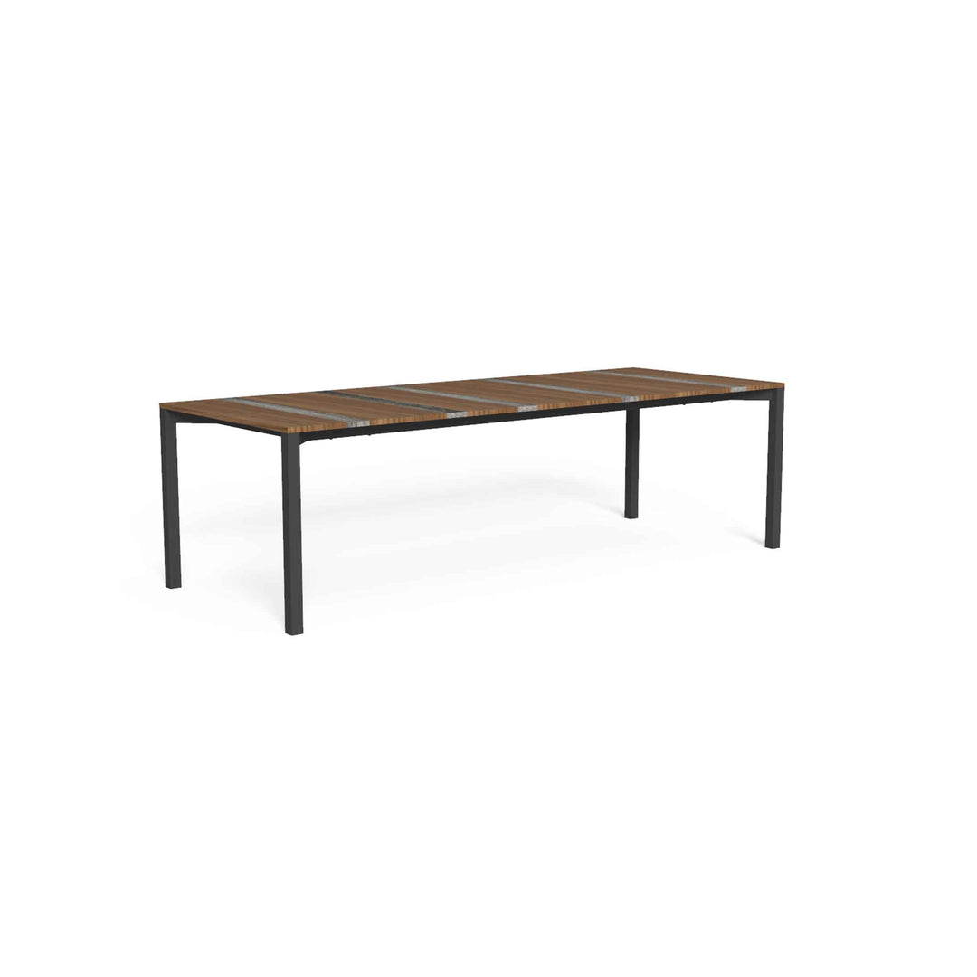 Outdoor Wood and Steel Dining Table CASILDA by Ramón Esteve for Talenti 015