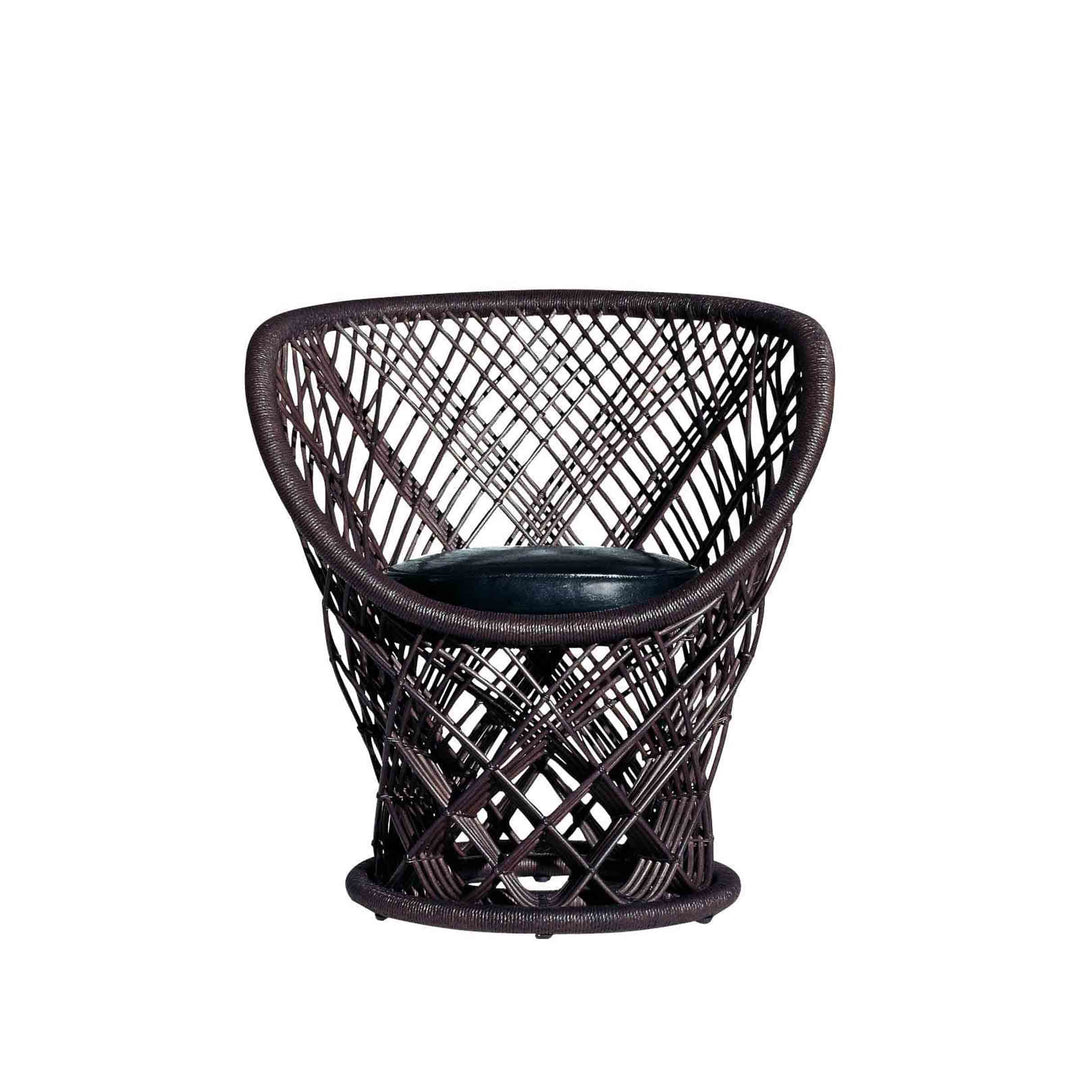 Peacock Chair PAVO Brown by Patricia Urquiola for Driade 01