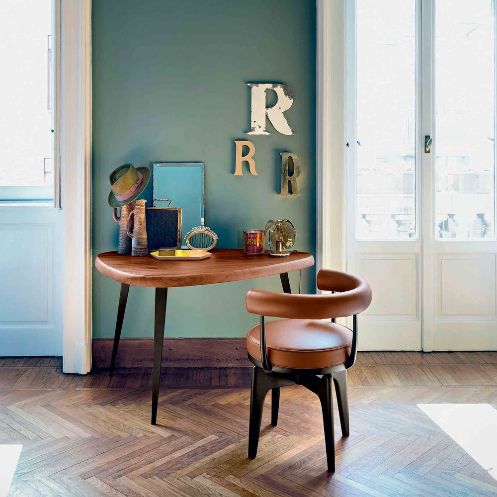 Wood Writing Desk MEXIQUE, designed by Charlotte Perriand for Cassina 02