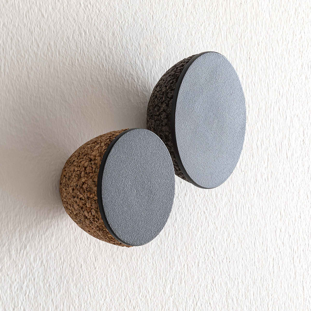 Wall Hook POINT 9 Set of Two by Jari Franceschetto for Suber 01