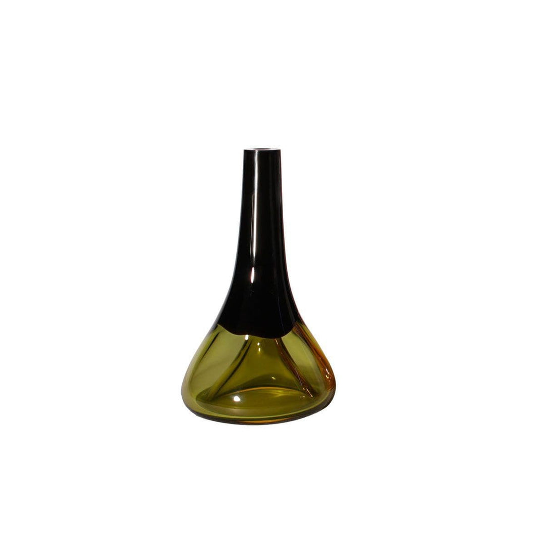 Murano Glass Vase FORMOSI Green - H40 cm. - by Wave Murano Glass 01