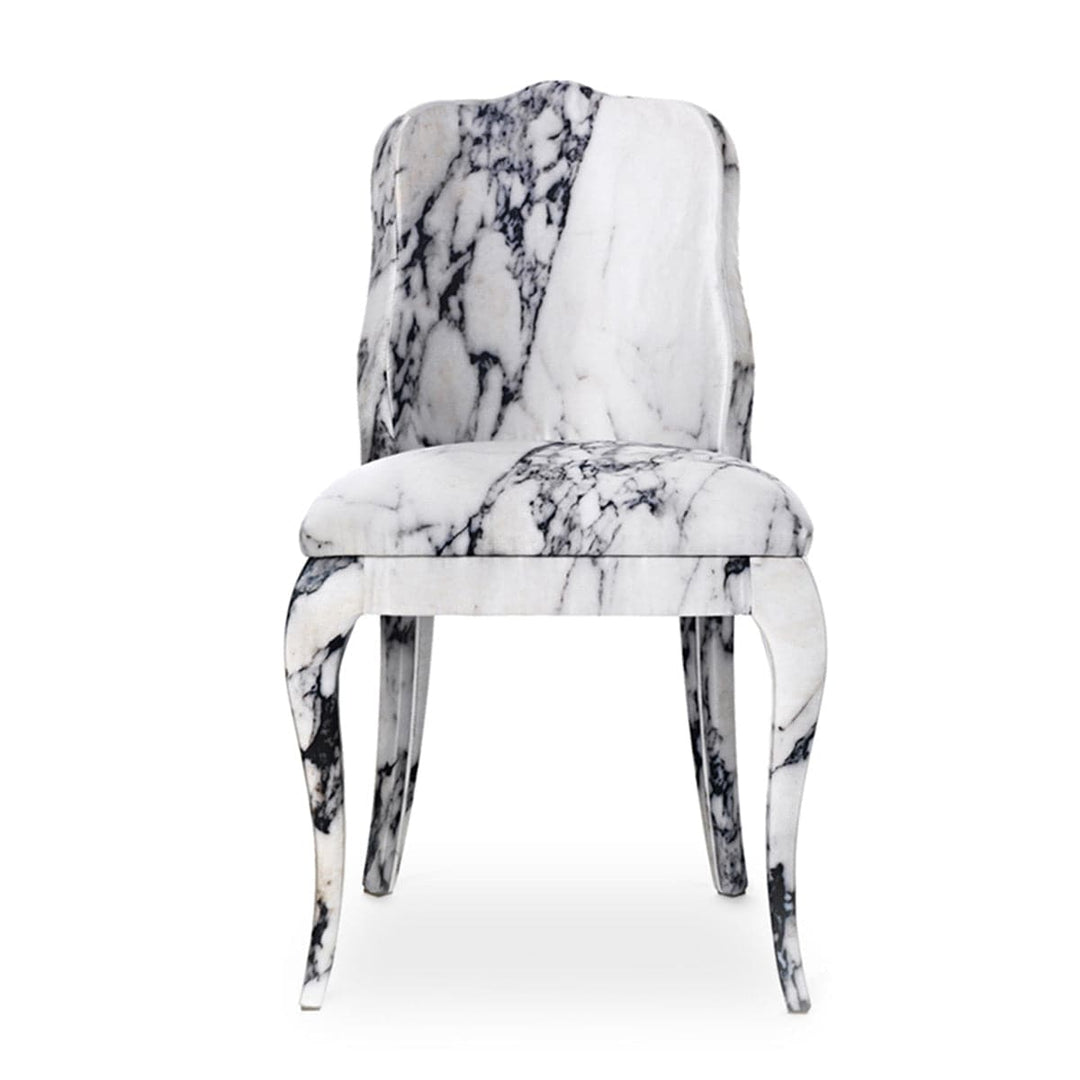 Upholstered Chair LUIGINA by Maurizio Galante & Tal Lancman 01