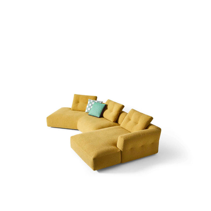 Sectional Fabric Sofa SENGU BOLD, designed by Patricia Urquiola for Cassina