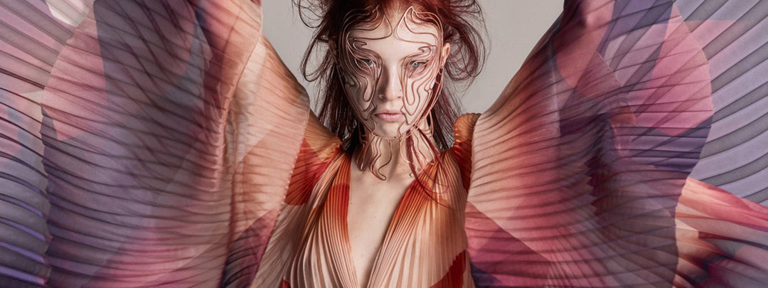 The collection Shifts Souls by Iris Van Herpen is made of recycled materials 