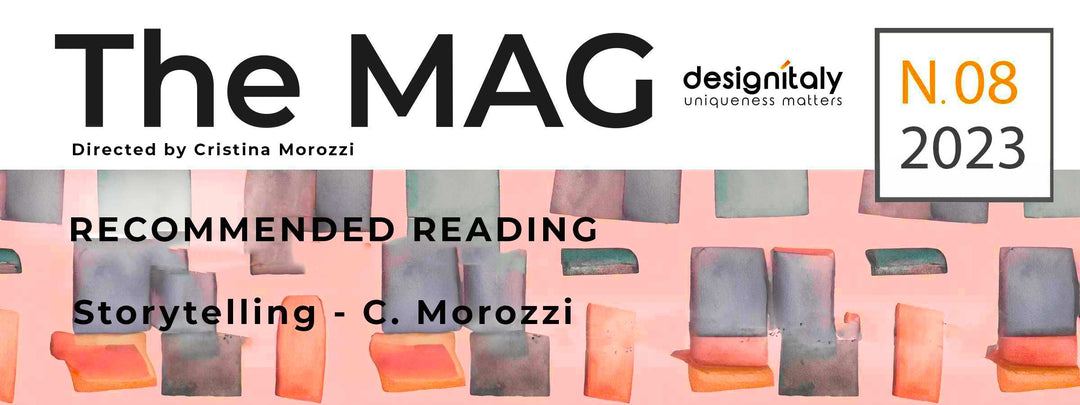 RECOMMENDED READING: "Storytelling, the Factory of Stories" <br><br> The MAG - 08.23