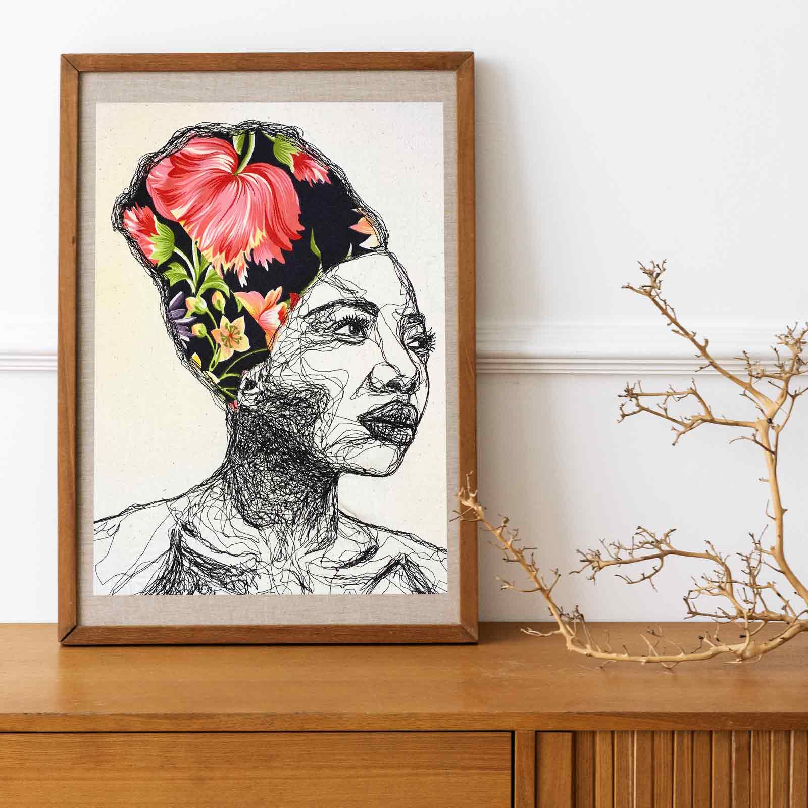 Embroidered Portraits – Design Italy