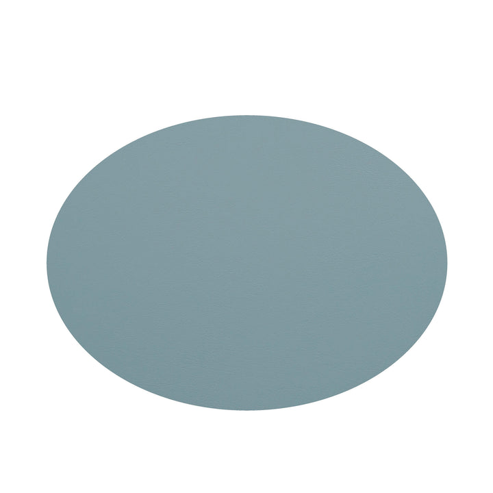 Individual ovalado de cuero y anillos para servilletas BOTTEGA por Ekaterina Borovkova para ADJ STYLE