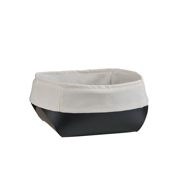 Cesto per Pane in Pelle con Sacchetto di Cotone - Set da 2 di Ekaterina Borovkova per ADJ STYLE