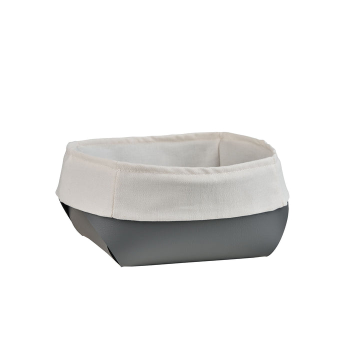 Cesto per Pane in Pelle con Sacchetto di Cotone - Set da 2 di Ekaterina Borovkova per ADJ STYLE