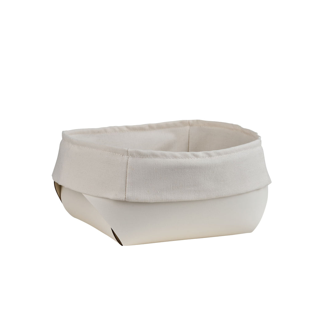 Cesto per Pane in Pelle con Sacchetto di Cotone - Set da 2 di Ekaterina Borovkova per ADJ STYLE