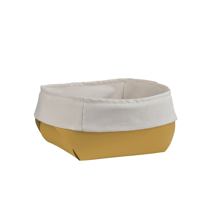 Cesto per Pane in Pelle con Sacchetto di Cotone - Set da 2 di Ekaterina Borovkova per ADJ STYLE