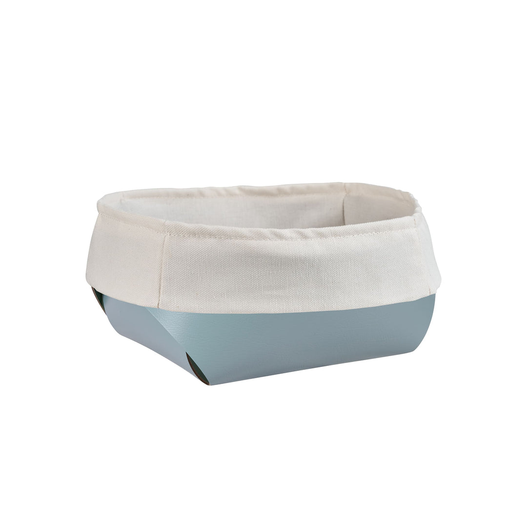 Cesto per Pane in Pelle con Sacchetto di Cotone - Set da 2 di Ekaterina Borovkova per ADJ STYLE