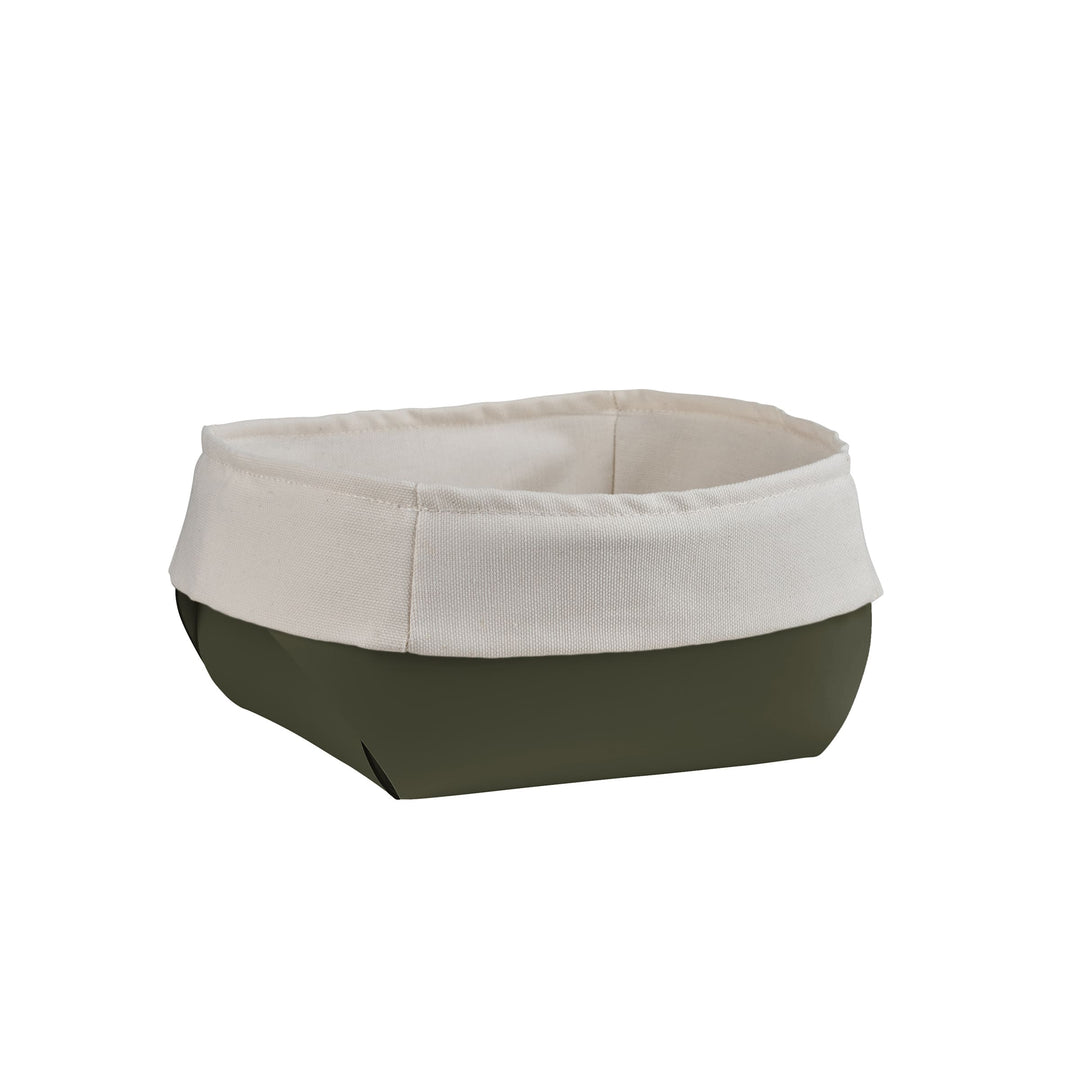 Cesto per Pane in Pelle con Sacchetto di Cotone - Set da 2 di Ekaterina Borovkova per ADJ STYLE