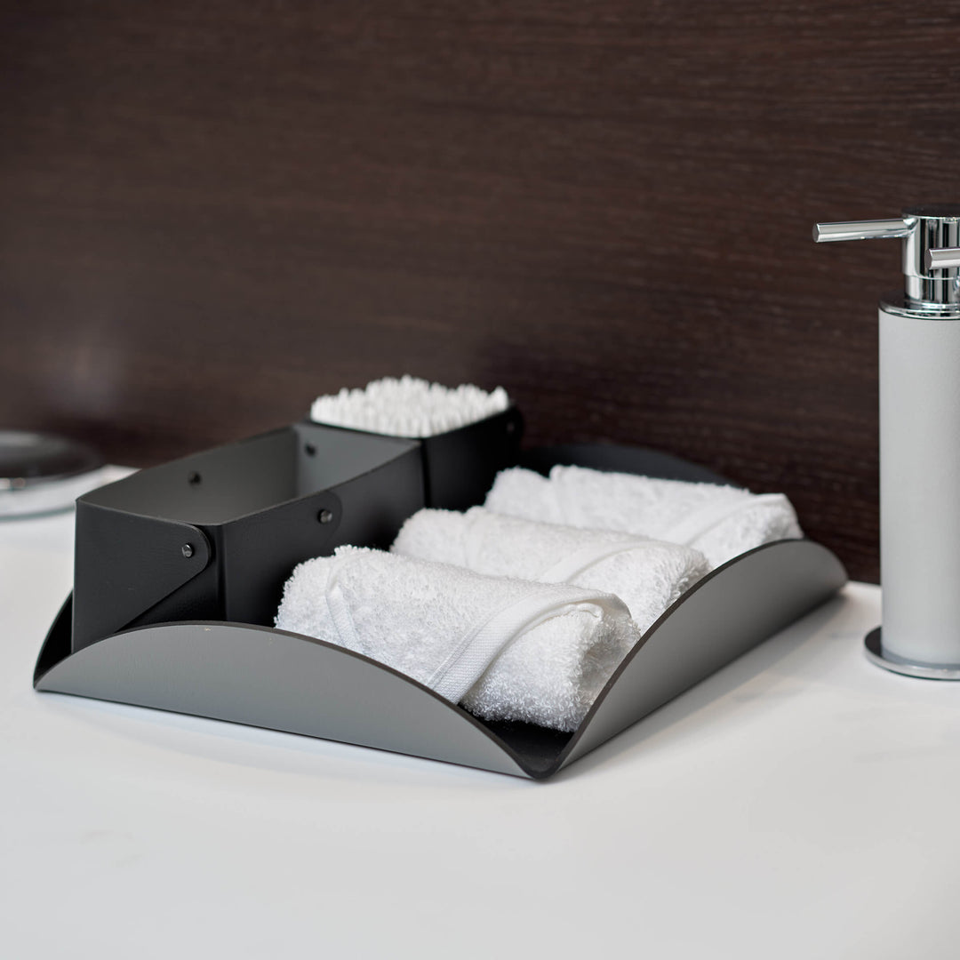 Contenitore in Pelle MIU Set di 3 di Ekaterina Borovkova per ADJ STYLE