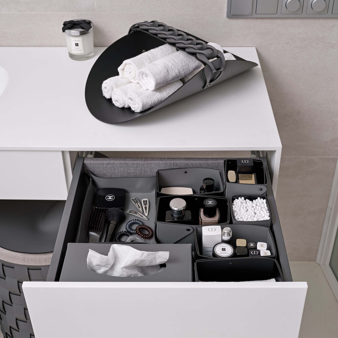 Contenitore in Pelle MIU Set di 3 di Ekaterina Borovkova per ADJ STYLE