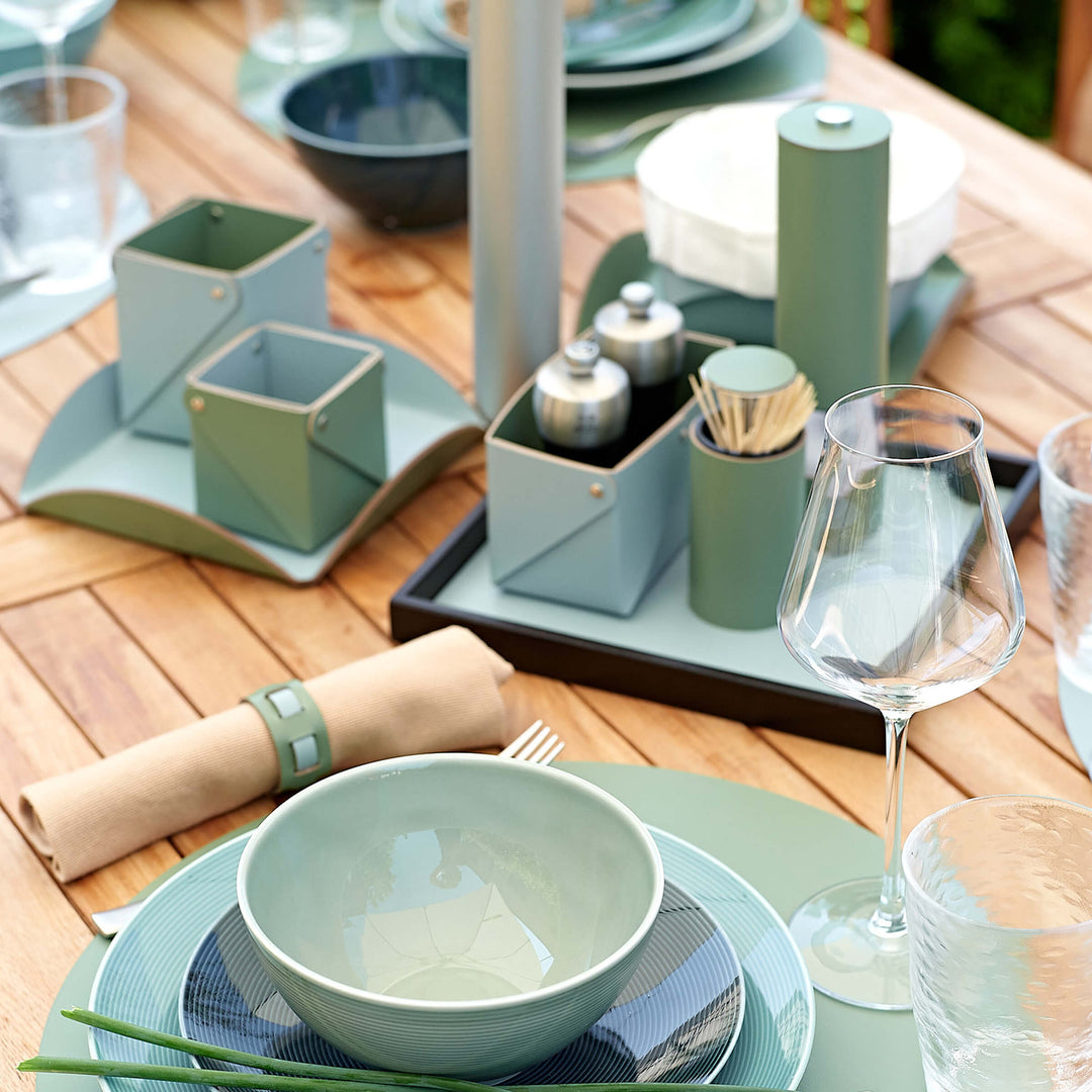 Contenitore in Pelle MIU Set di 3 di Ekaterina Borovkova per ADJ STYLE