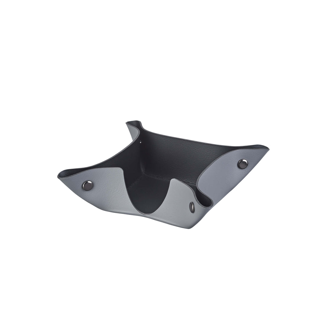 Ensemble de bureau en cuir – Plateau à papier et porte-stylo par Ekaterina Borovkova pour ADJ STYLE