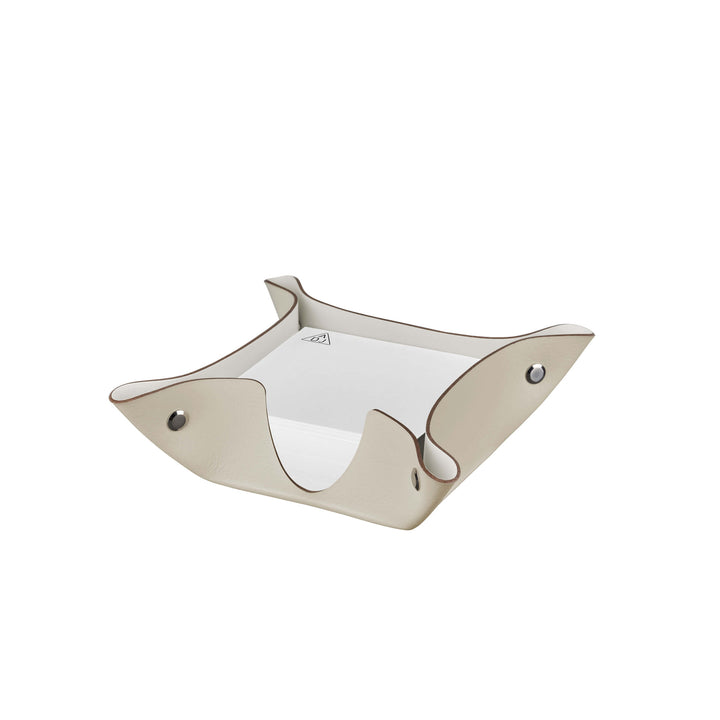 Ensemble de bureau en cuir – Plateau à papier et porte-stylo par Ekaterina Borovkova pour ADJ STYLE