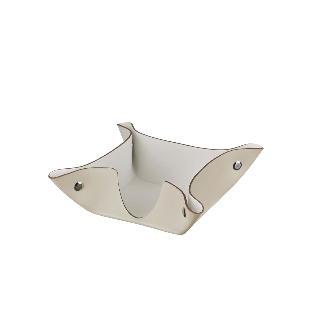 Ensemble de bureau en cuir – Plateau à papier et porte-stylo par Ekaterina Borovkova pour ADJ STYLE