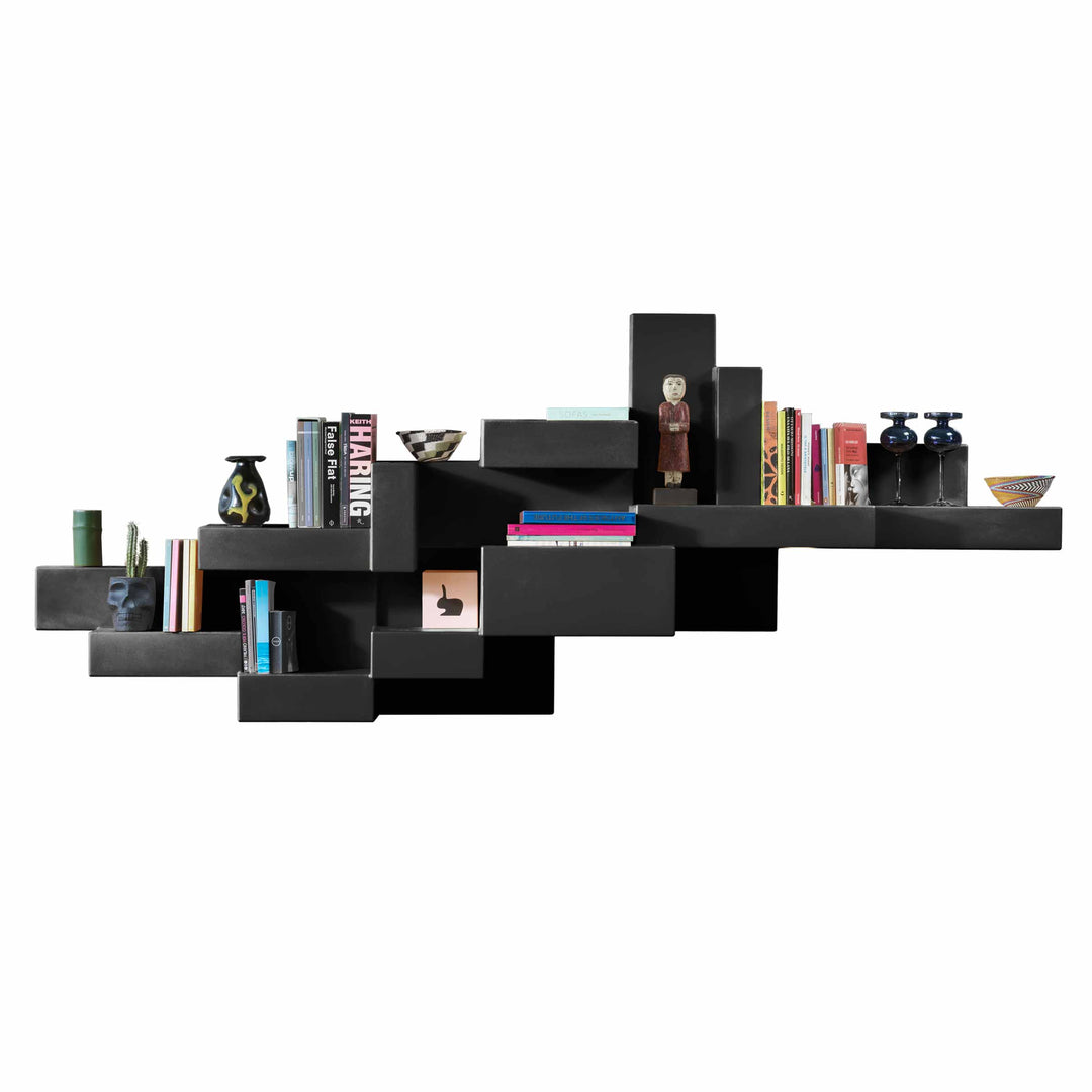 Bookshelf PRIMITIVE by Studio Nucleo for Qeeboo 01