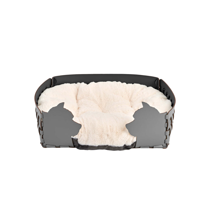 Panier en cuir pour animal de compagnie par Ekaterina Borovkova pour ADJ STYLE