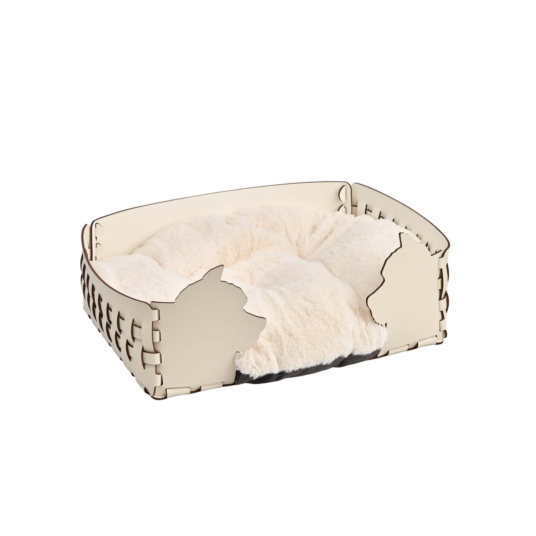 Panier en cuir pour animal de compagnie par Ekaterina Borovkova pour ADJ STYLE