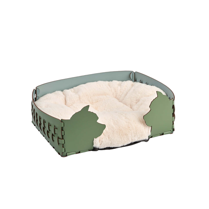 Panier en cuir pour animal de compagnie par Ekaterina Borovkova pour ADJ STYLE