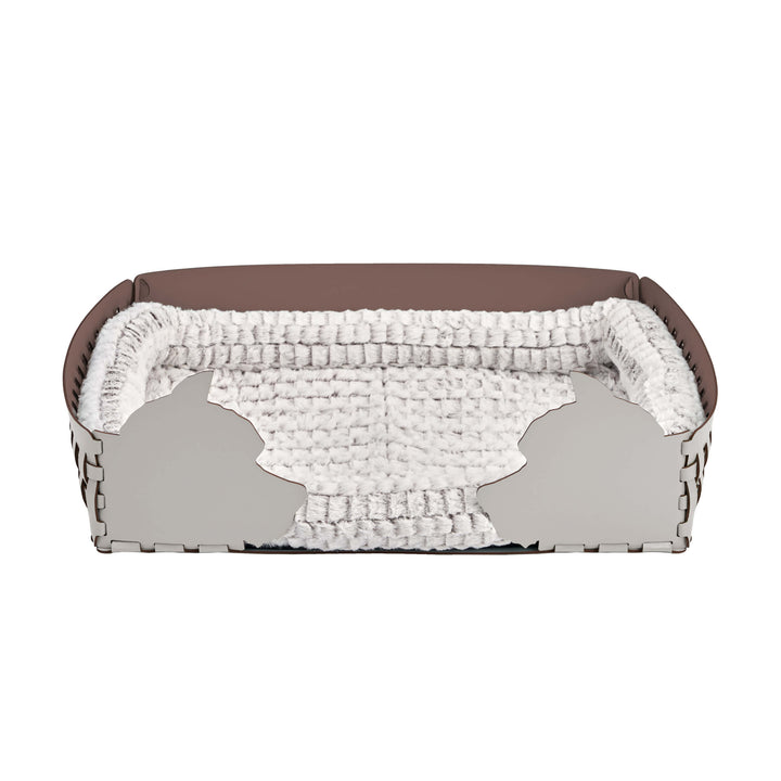 Panier en cuir pour animal de compagnie par Ekaterina Borovkova pour ADJ STYLE