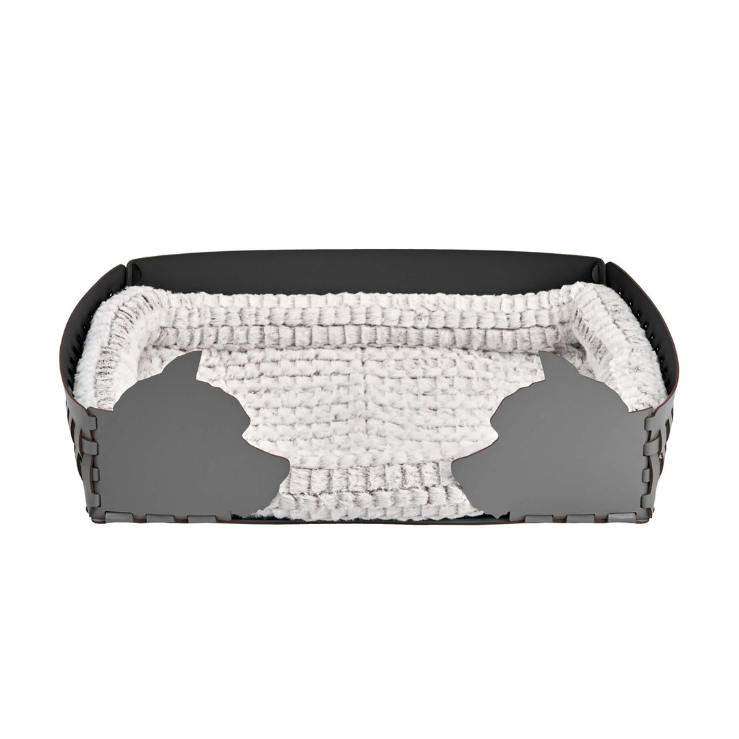 Panier en cuir pour animal de compagnie par Ekaterina Borovkova pour ADJ STYLE