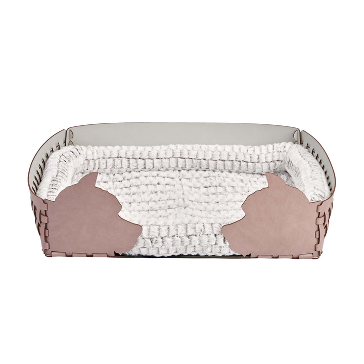 Panier en cuir pour animal de compagnie par Ekaterina Borovkova pour ADJ STYLE