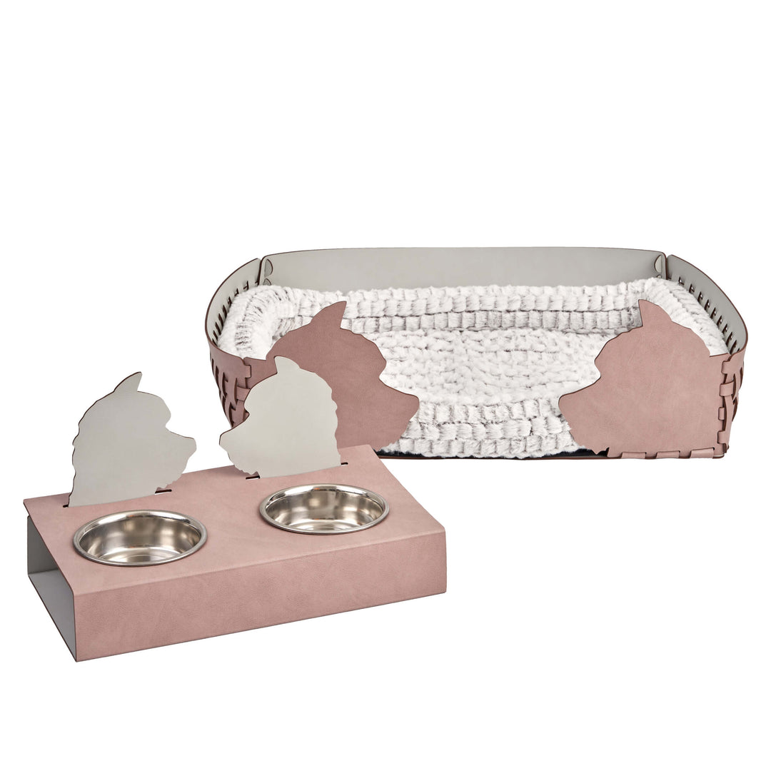 Panier en cuir pour animal de compagnie par Ekaterina Borovkova pour ADJ STYLE