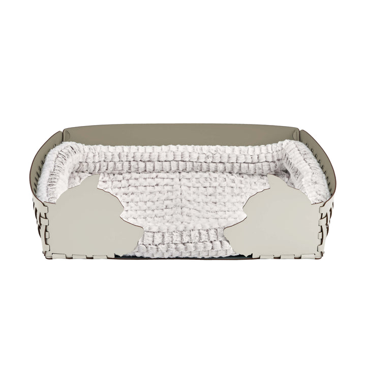 Panier en cuir pour animal de compagnie par Ekaterina Borovkova pour ADJ STYLE