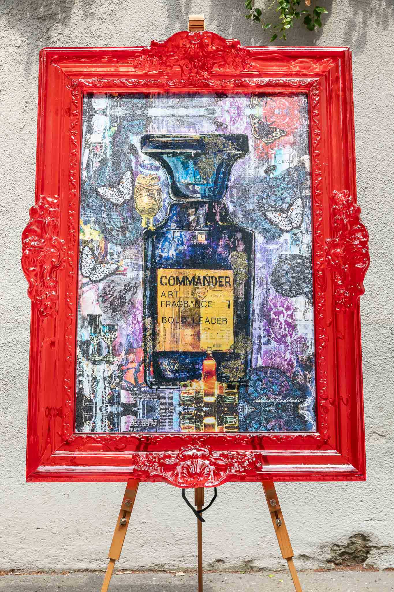 Pop Art Arwork, COMMANDER by Ludmilla Radchenko. Shop on Design Italy