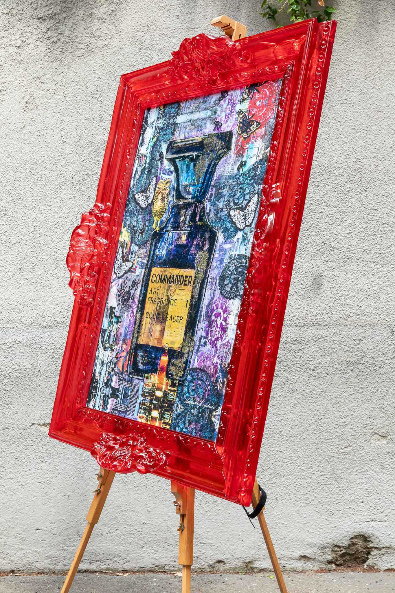 Pop Art Arwork, COMMANDER by Ludmilla Radchenko. Shop on Design Italy