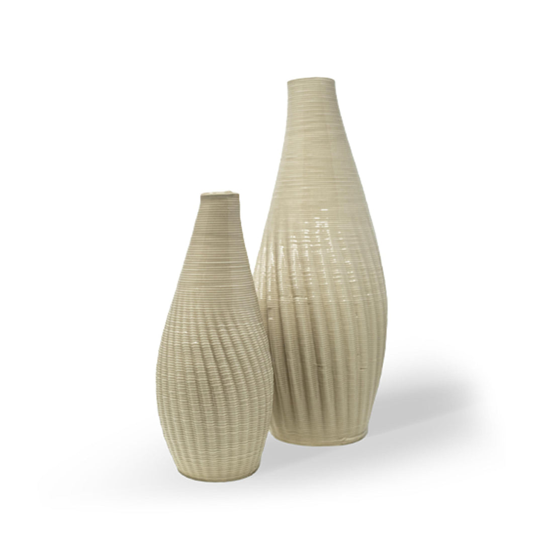 3D Printed Vase BORA Set of Two by Mediterranea Design