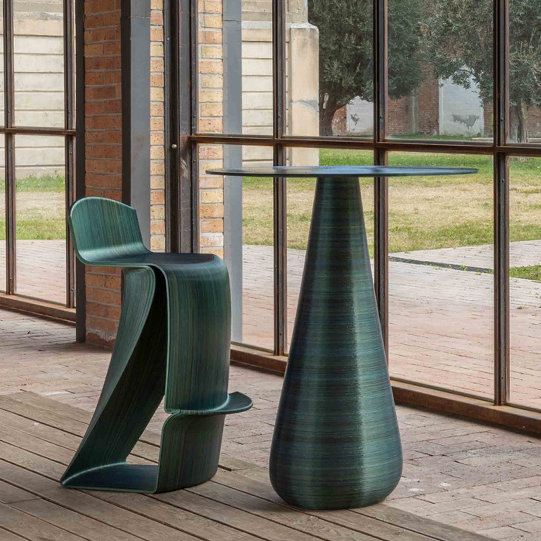 3D Printed High Table ENNA by Mediterranea Design. Shop on Design Italy