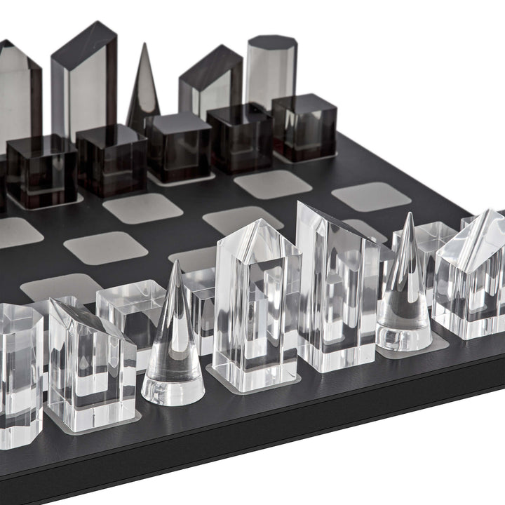 Tablero de ajedrez de cuero por Ekaterina Borovkova para ADJ STYLE