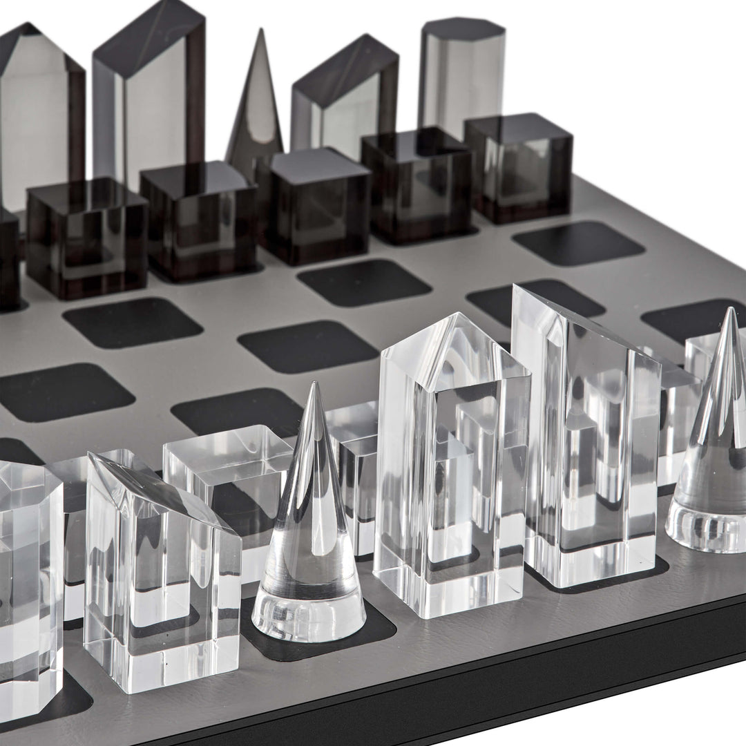 Tablero de ajedrez de cuero por Ekaterina Borovkova para ADJ STYLE