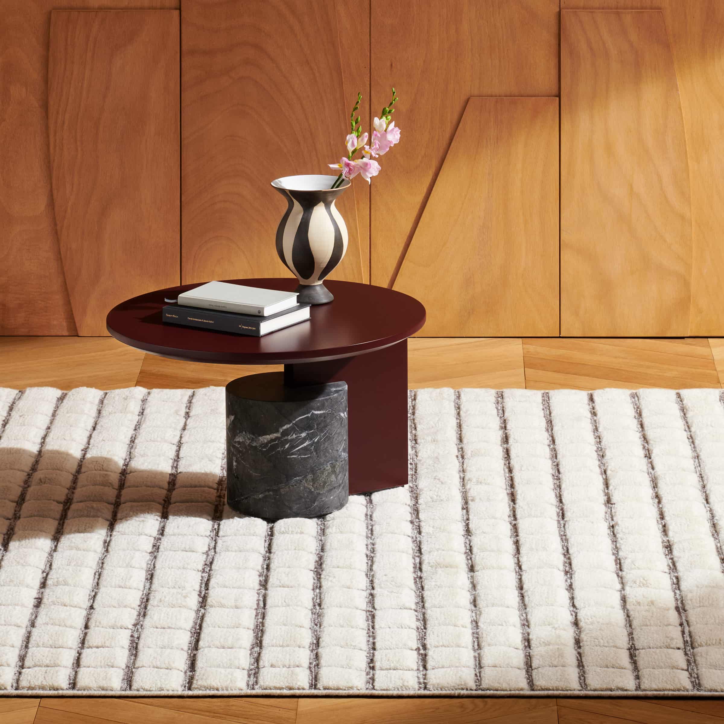 Sahara MidGrid Wool Rug by Cassina – Contemporary | Design Italy