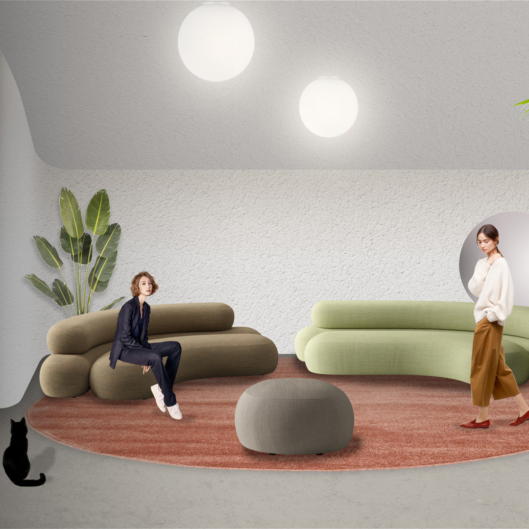 Modular Sofa NEFELIBATA 4.2 by Stormo Studio for Adrenalina